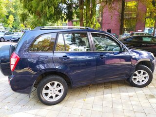 2013 Chery Tiggo (T11) I Рестайлинг (FL), синий, 530000 рублей, вид 5