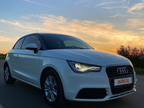 2012 Audi A1 I (8X), белый