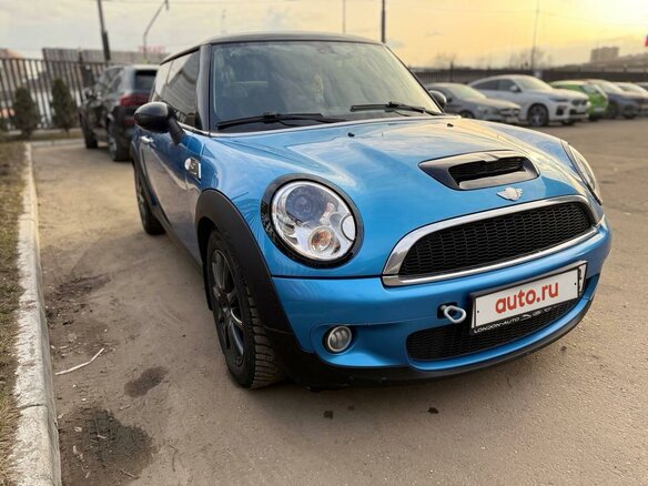 2007 Mini Hatch Cooper S II (R56), синий, 1200000 рублей - вид 2