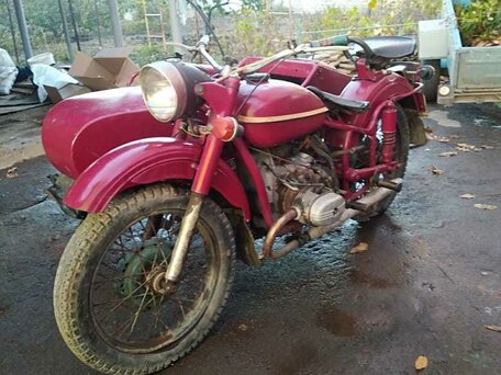 1970 Урал M-63, красный, 100000 рублей, вид 2