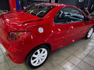 2003 Peugeot 206, красный, 725000 рублей, вид 4