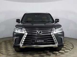 2017 Lexus LX 570 III Рестайлинг 2, чёрный, 8100000 рублей, вид 2