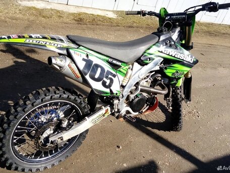 2009 Kawasaki KX 450, зелёный, 525000 рублей, вид 2