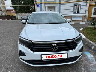 2021 Volkswagen Polo VI, белый, 1750000 рублей, вид 1