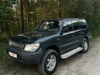 1997 Toyota Land Cruiser Prado 90 Series, зелёный, 650000 рублей, вид 1