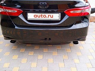 2019 Toyota Camry VIII (XV70), чёрный, 3100000 рублей, вид 4