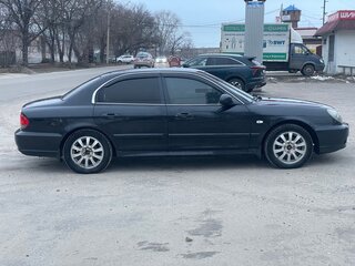 2004 Hyundai Sonata IV (EF) Рестайлинг, чёрный, 400000 рублей, вид 2