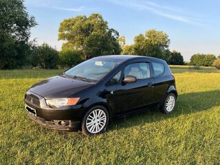 2009 Mitsubishi Colt CZ1 VI (Z30) Рестайлинг, чёрный, 450000 рублей, вид 1