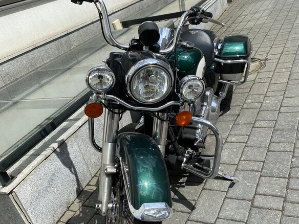 2014 Harley-Davidson Road King, зелёный, 999999 рублей - вид 7