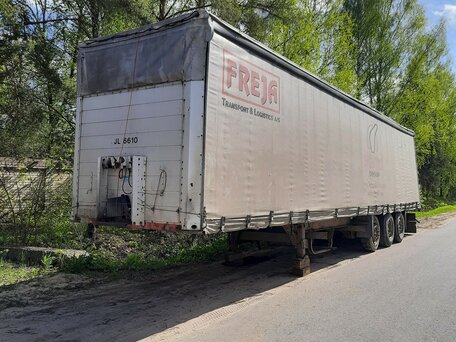 2002 Schmitz Cargobull SPR, красный, 1170000 рублей, вид 1