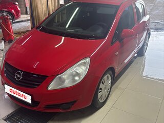 2007 Opel Corsa D, красный, 430000 рублей, вид 1