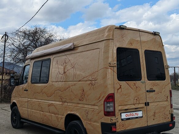 2005 Mercedes-Benz Sprinter, жёлтый, 3300000 рублей - вид 4