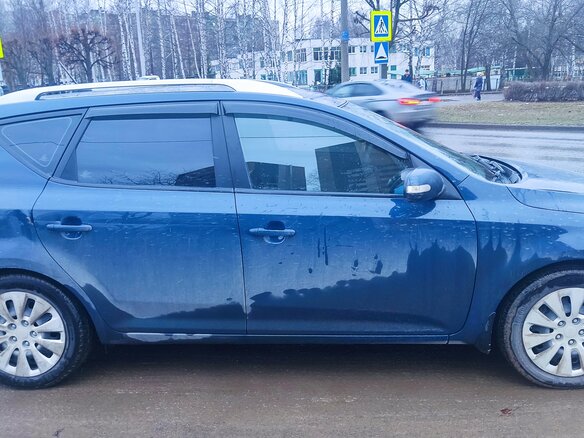 2010 Kia Ceed I Рестайлинг, синий, 850000 рублей - вид 13