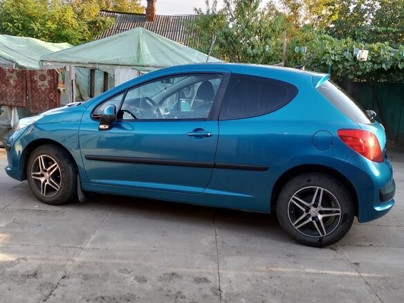 2008 Peugeot 207 I, синий, 390000 рублей - вид 1