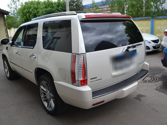 2012 Cadillac Escalade III, белый - вид 11