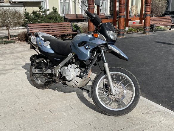 2001 BMW F 650 GS, синий, 310000 рублей - вид 9