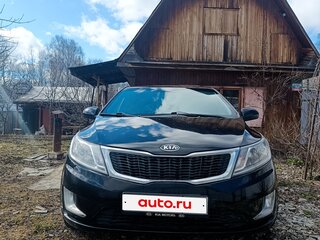 2012 Kia Rio III, чёрный, 600000 рублей, вид 3