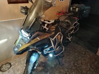 2015 BMW R 1200 GS Adventure, зелёный, 1200000 рублей, вид 4