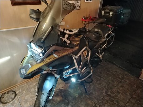 2015 BMW R 1200 GS Adventure, зелёный, 1200000 рублей, вид 4