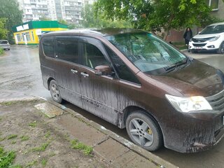 2012 Nissan Serena IV (C26), коричневый, 1300000 рублей, вид 2