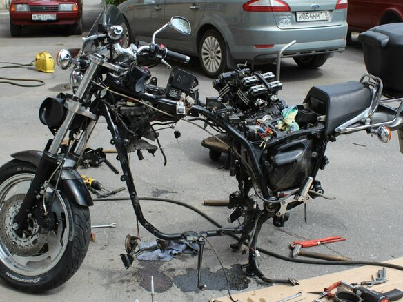 2001 Yamaha V-Max 1200, серый - вид 13