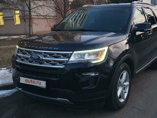 2018 Ford Explorer V Рестайлинг 2, чёрный, 2200000 рублей, вид 1