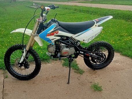 2014 Kayo Basic YX125, белый, 65000 рублей, вид 1