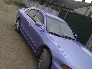 2003 Mitsubishi Galant VIII Рестайлинг, голубой, 400000 рублей, вид 2