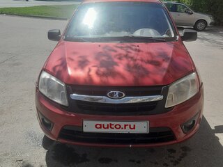 2012 Lada (ВАЗ) Granta I, красный, 330000 рублей, вид 1