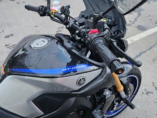 2018 Yamaha MT-09 (FZ-09), синий, 890000 рублей, вид 4