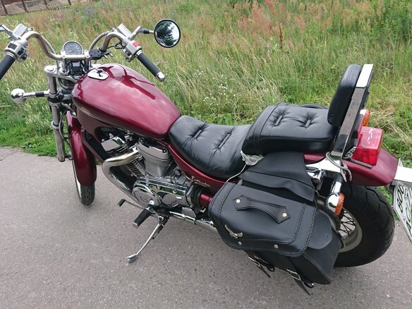 1995 Suzuki Intruder VS800, пурпурный - вид 5