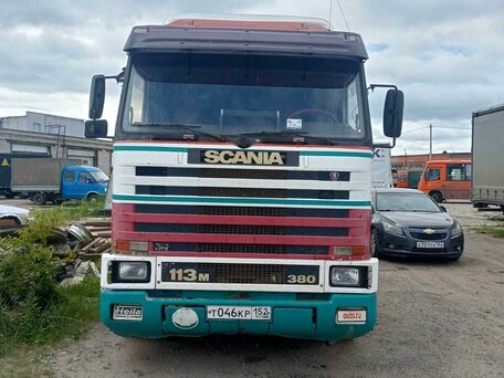 1995 Scania 3-Series, пурпурный, 1500000 рублей, вид 2