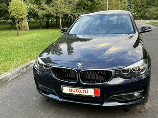 2018 BMW 3 серии Gran Turismo 318d VI (F3x) Рестайлинг, синий, 2600000 рублей, вид 2