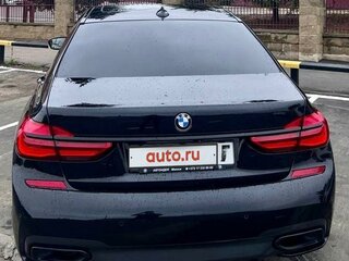 2017 BMW 7 серии Long 740Ld xDrive VI (G11/G12), чёрный, 4270865 рублей, вид 2