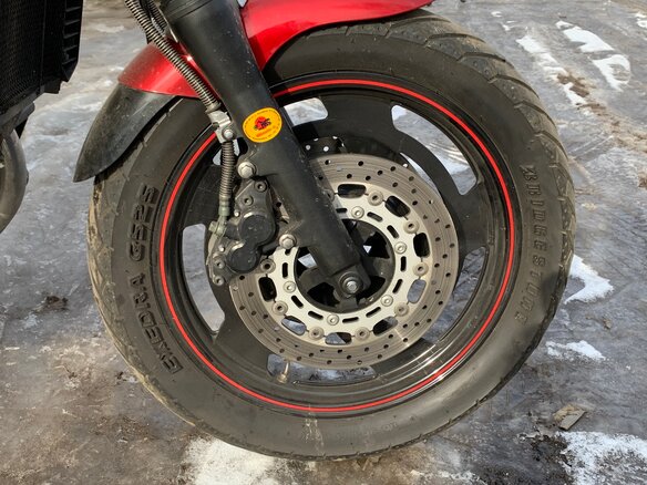 2005 Yamaha V-Max 1200, красный - вид 6
