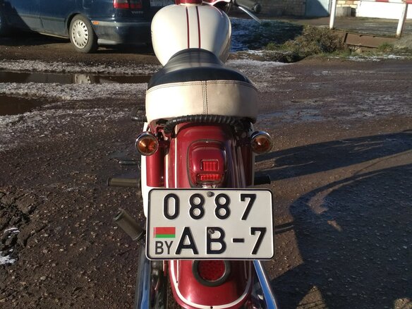 1967 Jawa 250, пурпурный, 254715 рублей - вид 8
