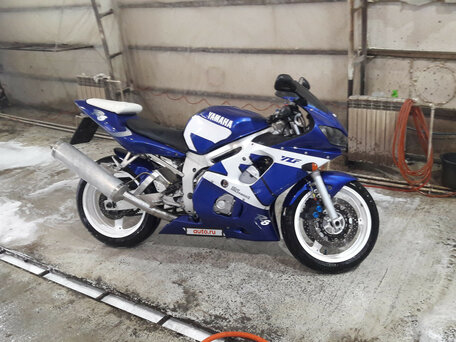 2000 Yamaha YZF-R6, синий, 200000 рублей, вид 2
