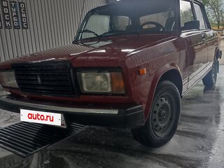 2007 Lada (ВАЗ) 2107, красный, 185000 рублей, вид 1