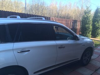 2016 Infiniti QX60 I Рестайлинг, белый, 2700000 рублей, вид 4