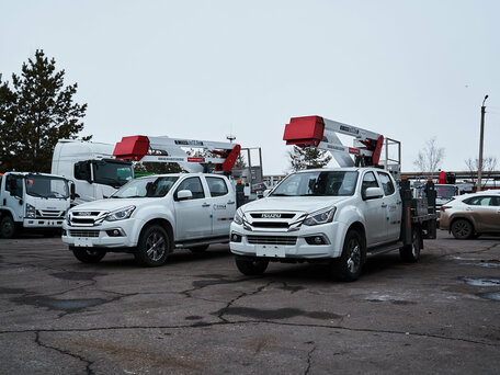 2026 Isuzu Автовышки, белый, 6691025 рублей, вид 2
