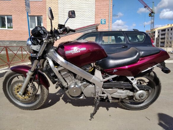 1999 Honda Bros, пурпурный, 438000 рублей - вид 5