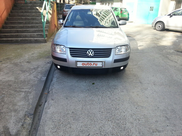2002 Volkswagen Passat B5 Рестайлинг, серый - вид 1