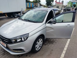 2021 Lada (ВАЗ) Vesta SW I, серый, 1650000 рублей, вид 1