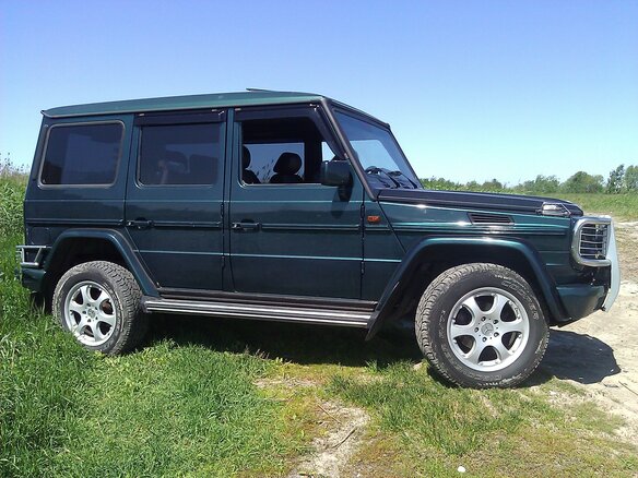 2000 Mercedes-Benz G-Класс 320 II (W463), зелёный - вид 4