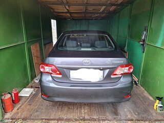 2012 Toyota Corolla X (E140, E150) Рестайлинг, серый, 1050000 рублей, вид 3