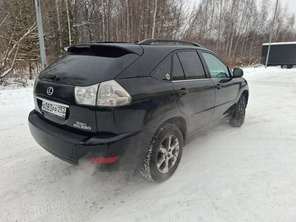 2004 Lexus RX 330 II, чёрный, 1000000 рублей - вид 8