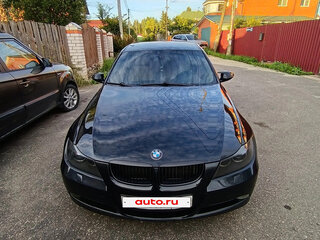 2005 BMW 3 серии 320i V (E90/E91/E92/E93), чёрный, 850000 рублей, вид 4
