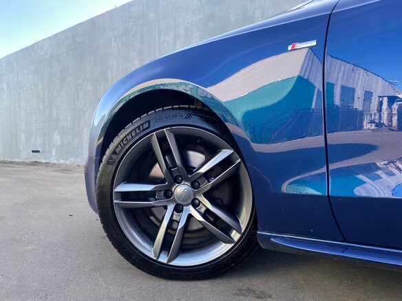 2014 Audi A5 I (8T) Рестайлинг, синий, 2050000 рублей - вид 7