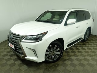 2017 Lexus LX 570 III Рестайлинг 2, белый, 11000000 рублей, вид 1