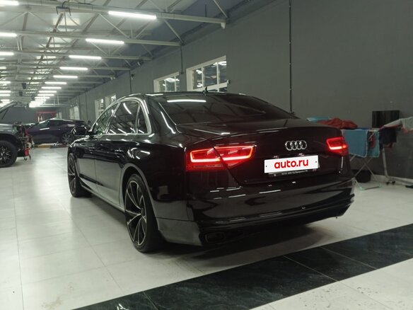 2012 Audi A8 Long III (D4), чёрный, 2400000 рублей - вид 6